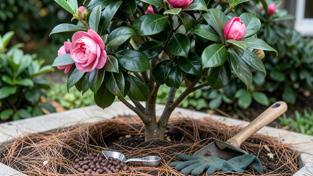 When to Fertilize Camellias in Georgia: Late Winter to Early Spring for Peak Blooms