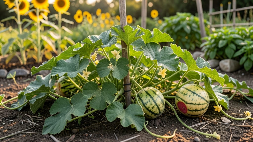 How Tall Do Watermelon Plants Grow: Space-Saving Varieties Ranked by Height