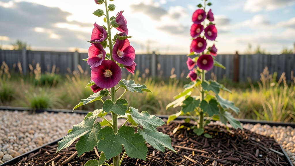 How Tall Do Hollyhock Plants Grow: Dwarf to Giant Varieties Compared