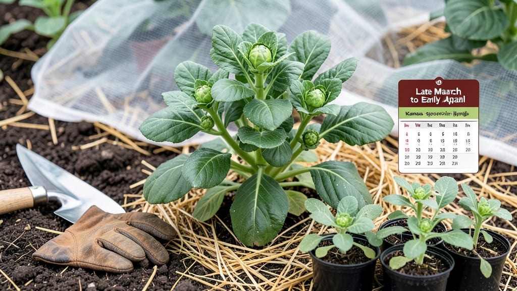 When to Plant Brussel Sprouts in Kansas: Optimal Months for Frost-Free Harvests