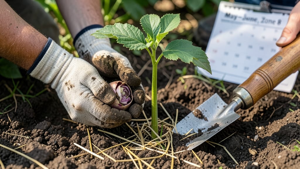 When to Plant Dahlias in Zone 8: Soil Temp & Frost-Free Calendar for Lush Blooms